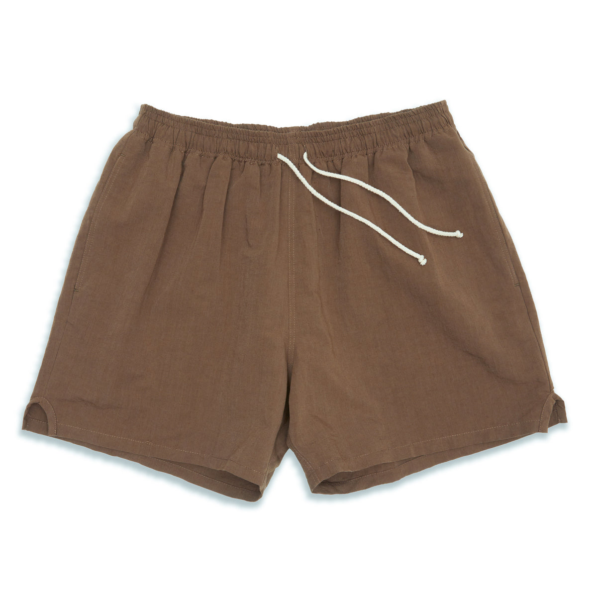 MT Short - Brown Linen / Cotton / Nylon
