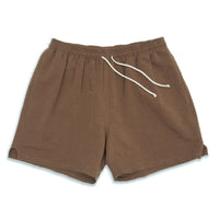 MT Short - Brown Linen / Cotton / Nylon