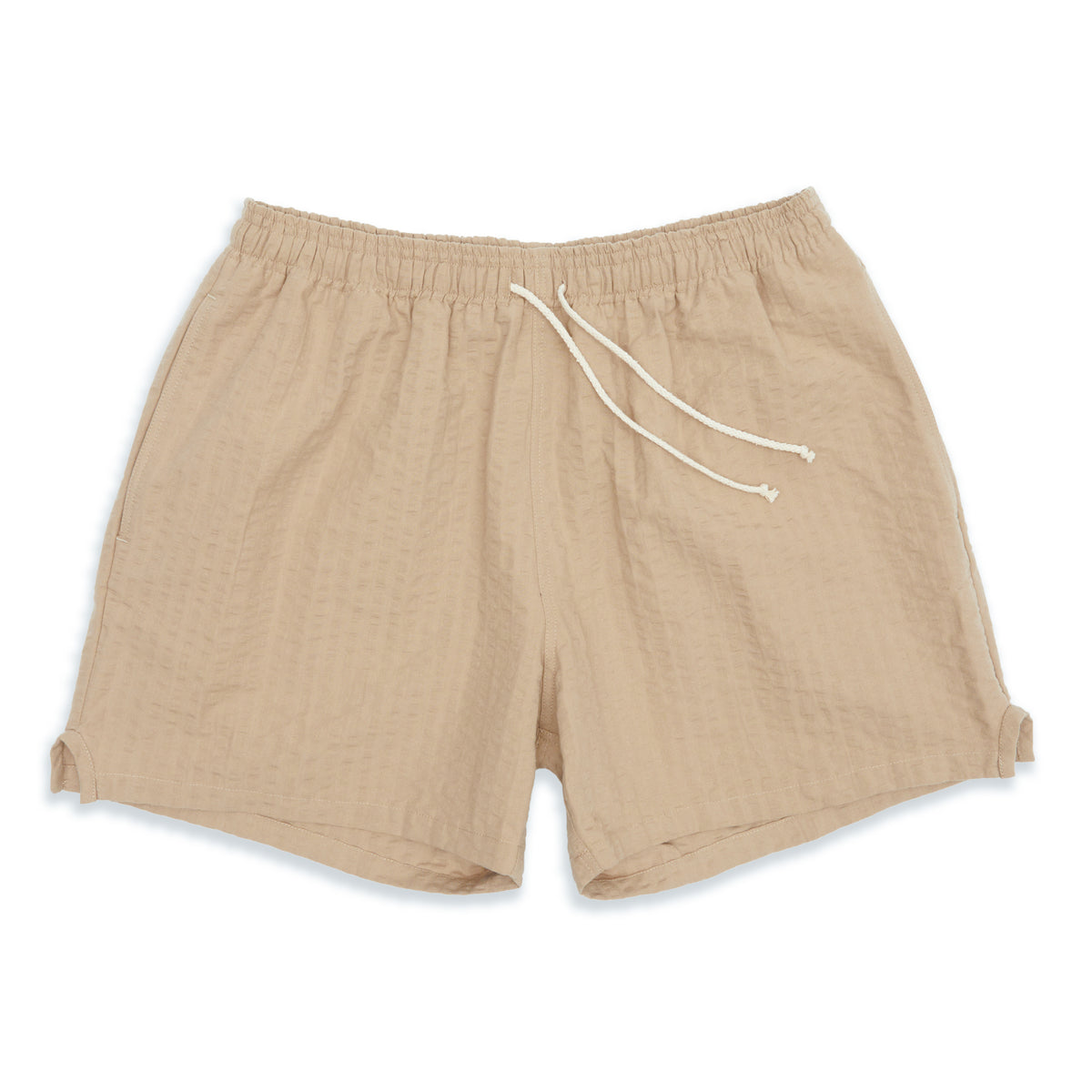 MT Short - Tan Puckered Cotton