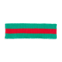 Headband - Green & Red Cotton