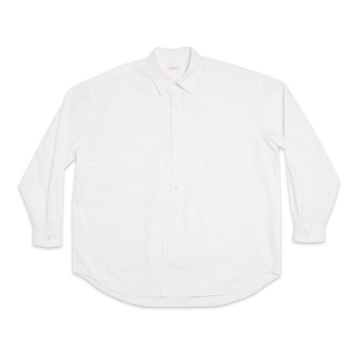 Savant Shirt - White Cotton