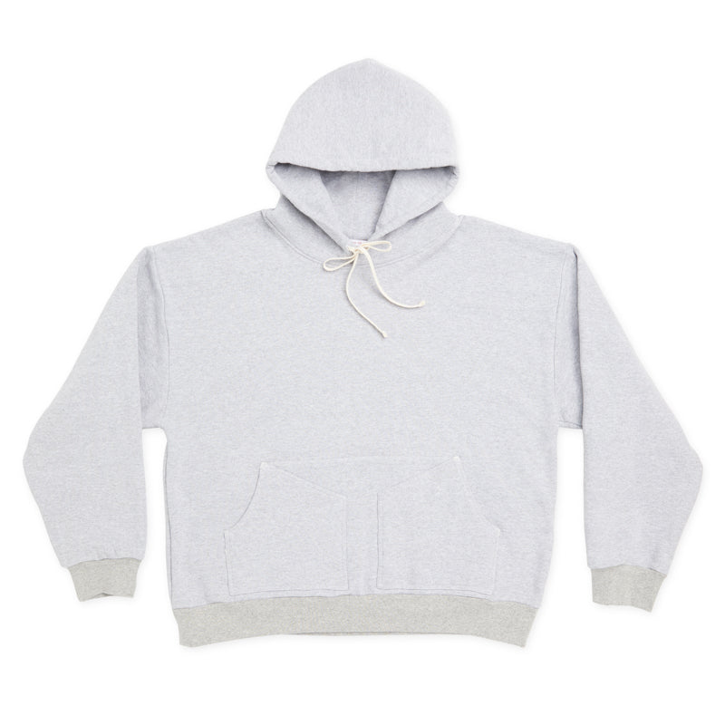 Reversible Evert Hoodie - Heather Grey Cotton Fleece