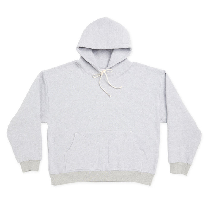 Reversible Evert Hoodie - Heather Grey Cotton Fleece
