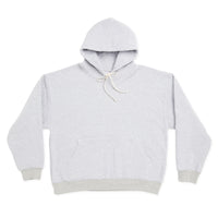Reversible Evert Hoodie - Heather Grey Cotton Fleece
