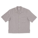 Aloha Shirt - Grey Ramie