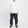 Biz LS T-Shirt - White Cotton