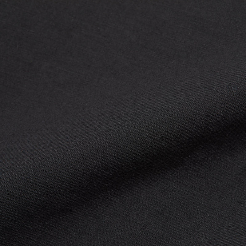 MT Short - Black Coated Linen/Cotton