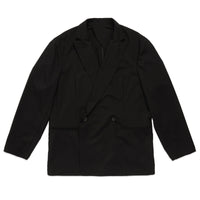 Darwin Blazer - Black Tropical Wool