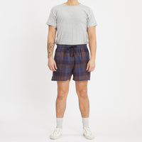 MT Short - Blue & Purple Plaid