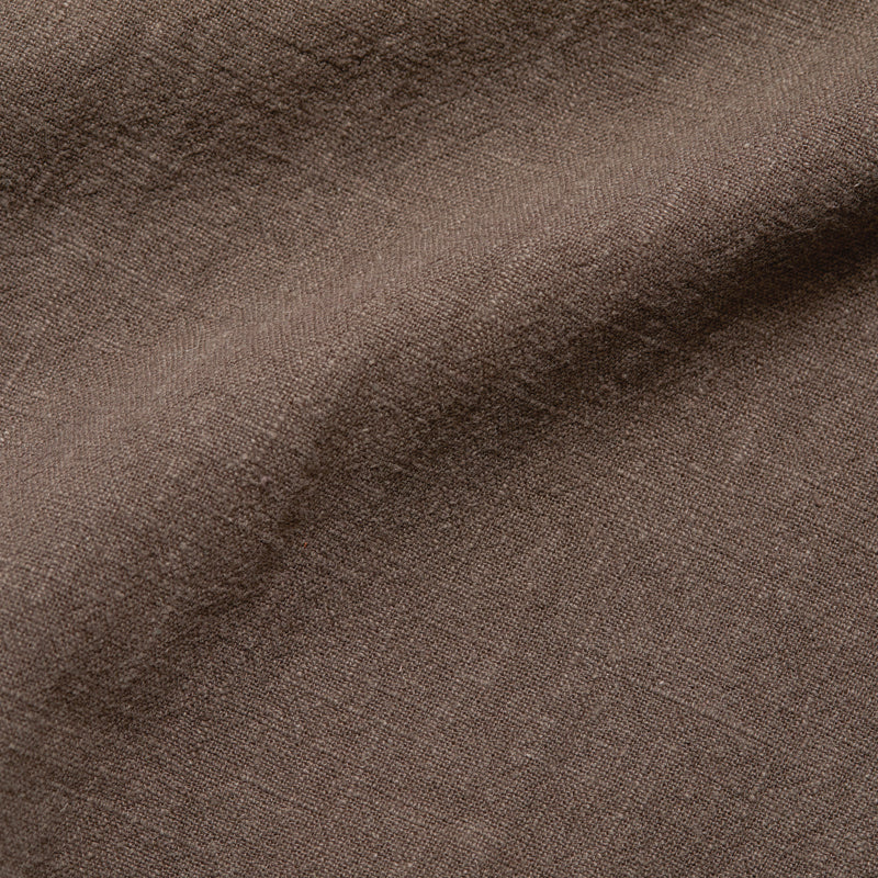 Skiff Pullover Jacket - Brown Ramie