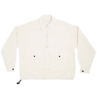 Skiff Pullover Jacket - Bone Linen/Cotton