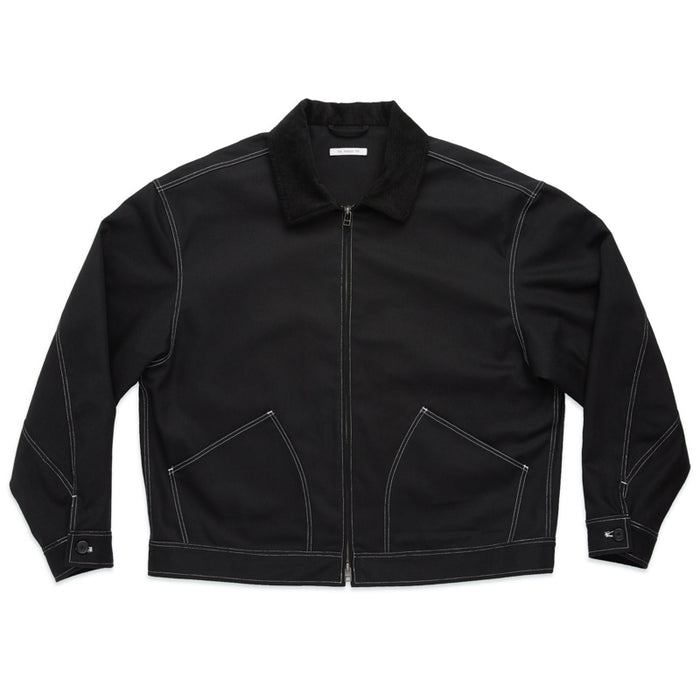 Union Jacket - Black Cotton Twill WR/SR