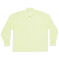 Warrick Shirt - Lime Translucent Cotton