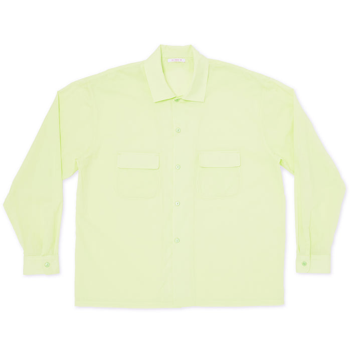 Warrick Shirt - Lime Translucent Cotton
