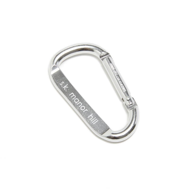 80mm Carabiner - Silver