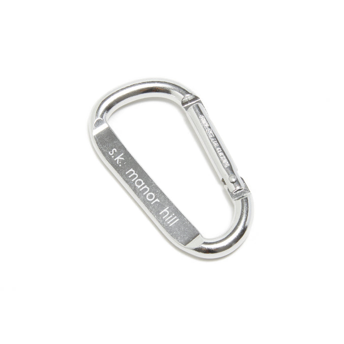 80mm Carabiner - Silver