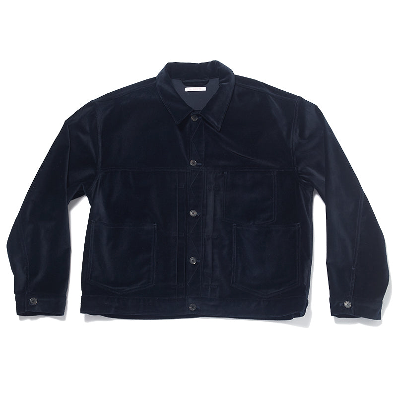 Type 100 Jacket - Navy Velvet