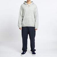 Grey Raw Edge Big Game Hoodie
