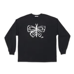 LS Butterfly T-Shirt – Black Cotton
