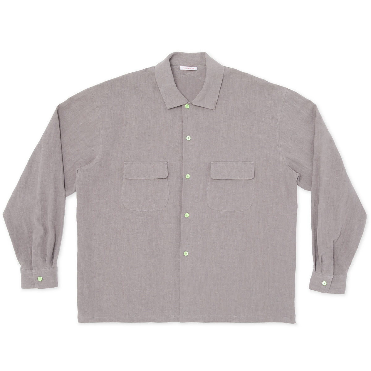 Warrick Shirt - Grey Ramie