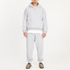 Reversible Evert Hoodie - Heather Grey Cotton Fleece