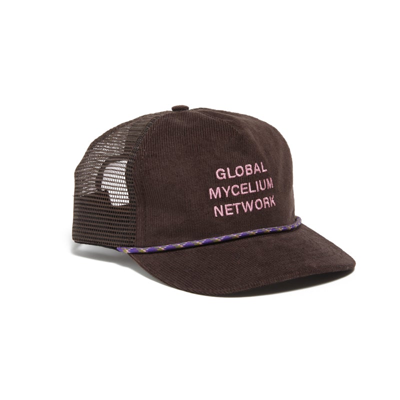 Mesh Back Hat - Brown Corduroy