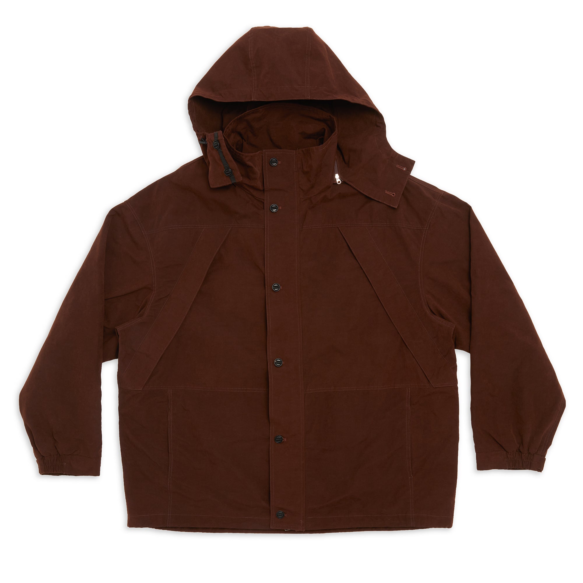 Column Jacket - Brown Waxed Cotton/Nylon WR – s.k. manor hill