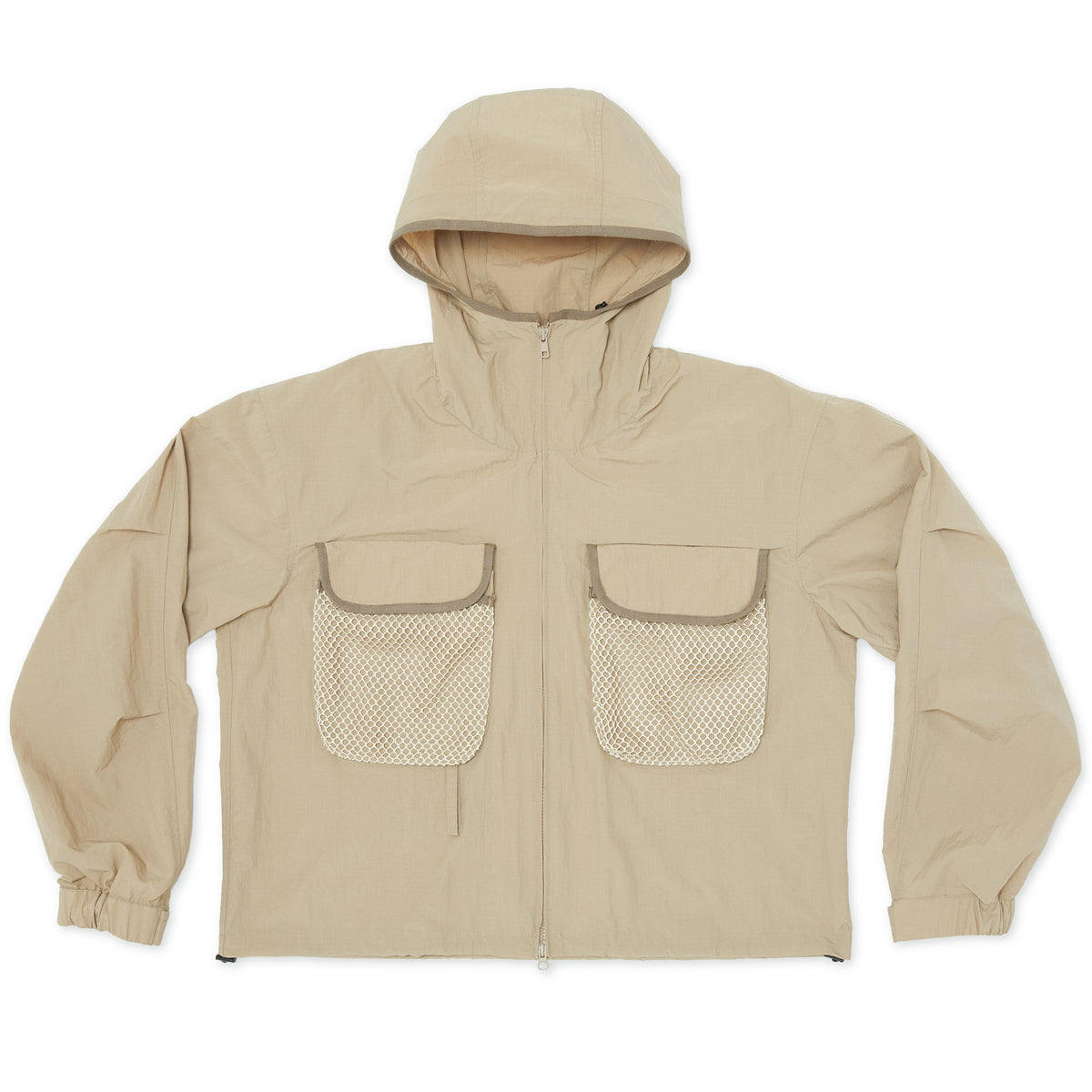 Wading Jacket - Tan Nylon WR Ripstop