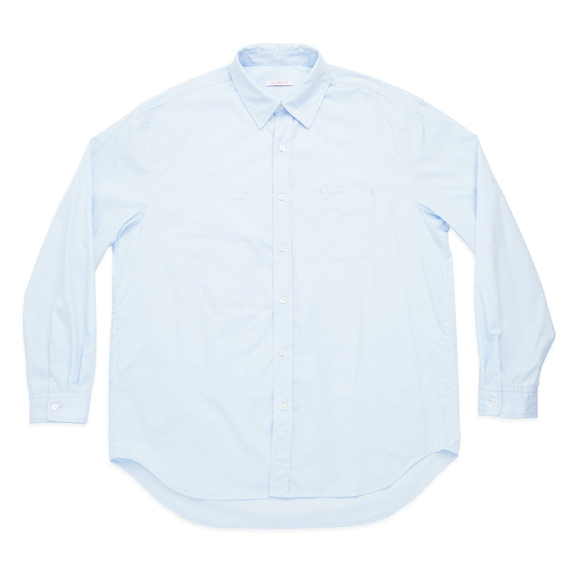 Dexter Shirt - Light Blue Lux Cotton Poplin