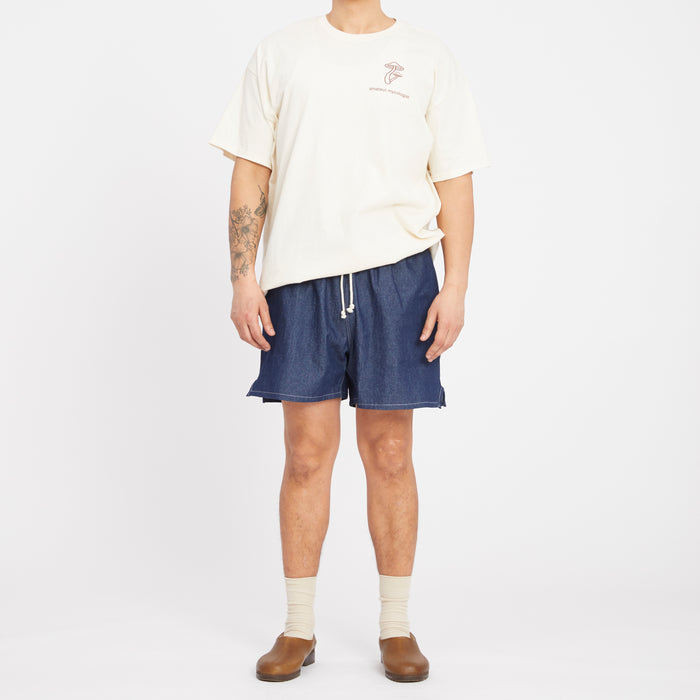 MT Short - Indigo Denim Cotton