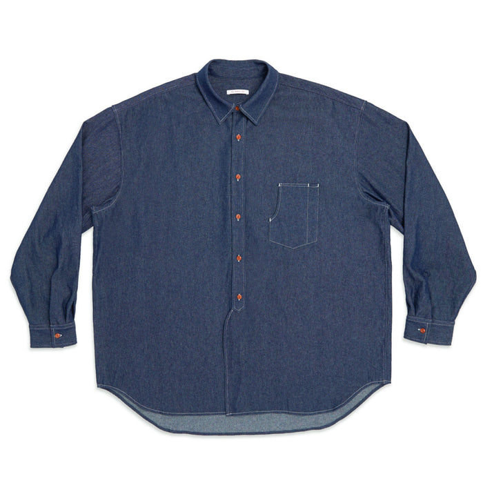 Savant Shirt - Indigo Denim Cotton