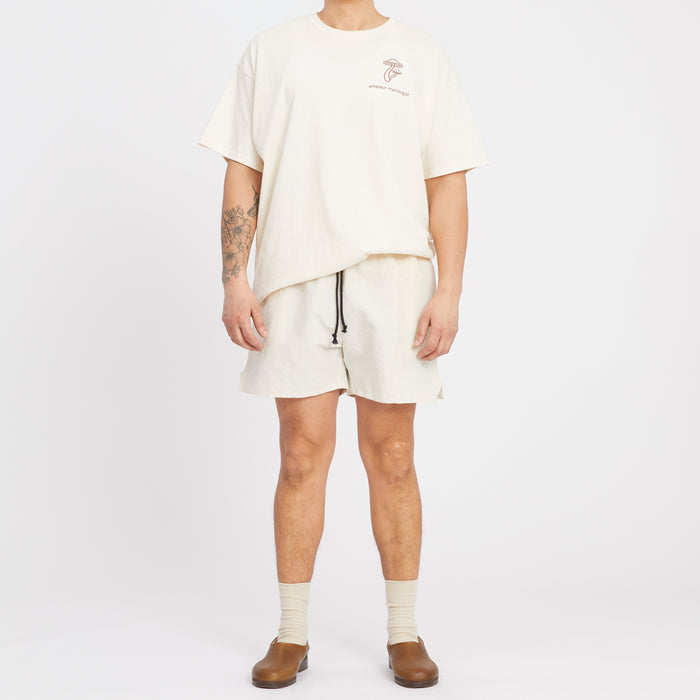 MT Short - Bone Linen/Cotton