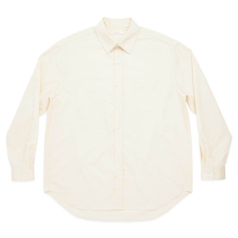 Dexter Shirt - Cream Lux Cotton Poplin