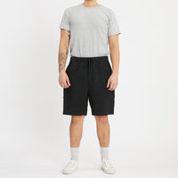 Lounge Short - Black Puckered