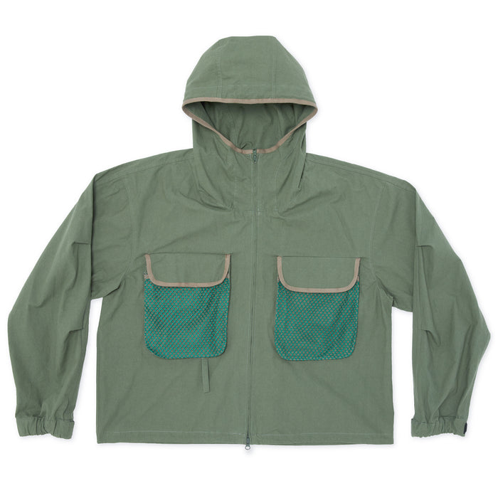 Wading Jacket - Olive Cotton