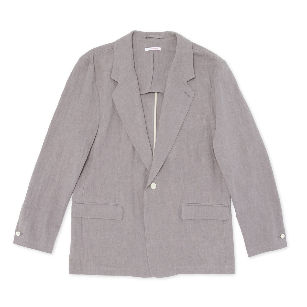 Julian Blazer - Grey Ramie