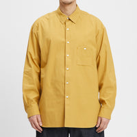 Smoke Shirt - Mustard Cotton