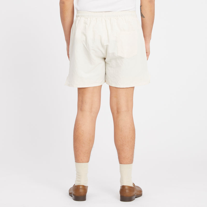 MT Short - Bone Linen/Cotton