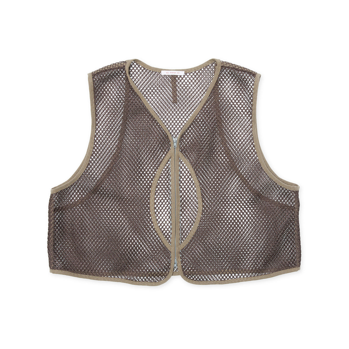 Trapper Vest - Brown Mesh