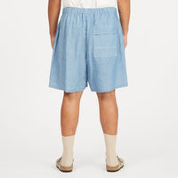 Rove Short - Indigo Cotton/Linen