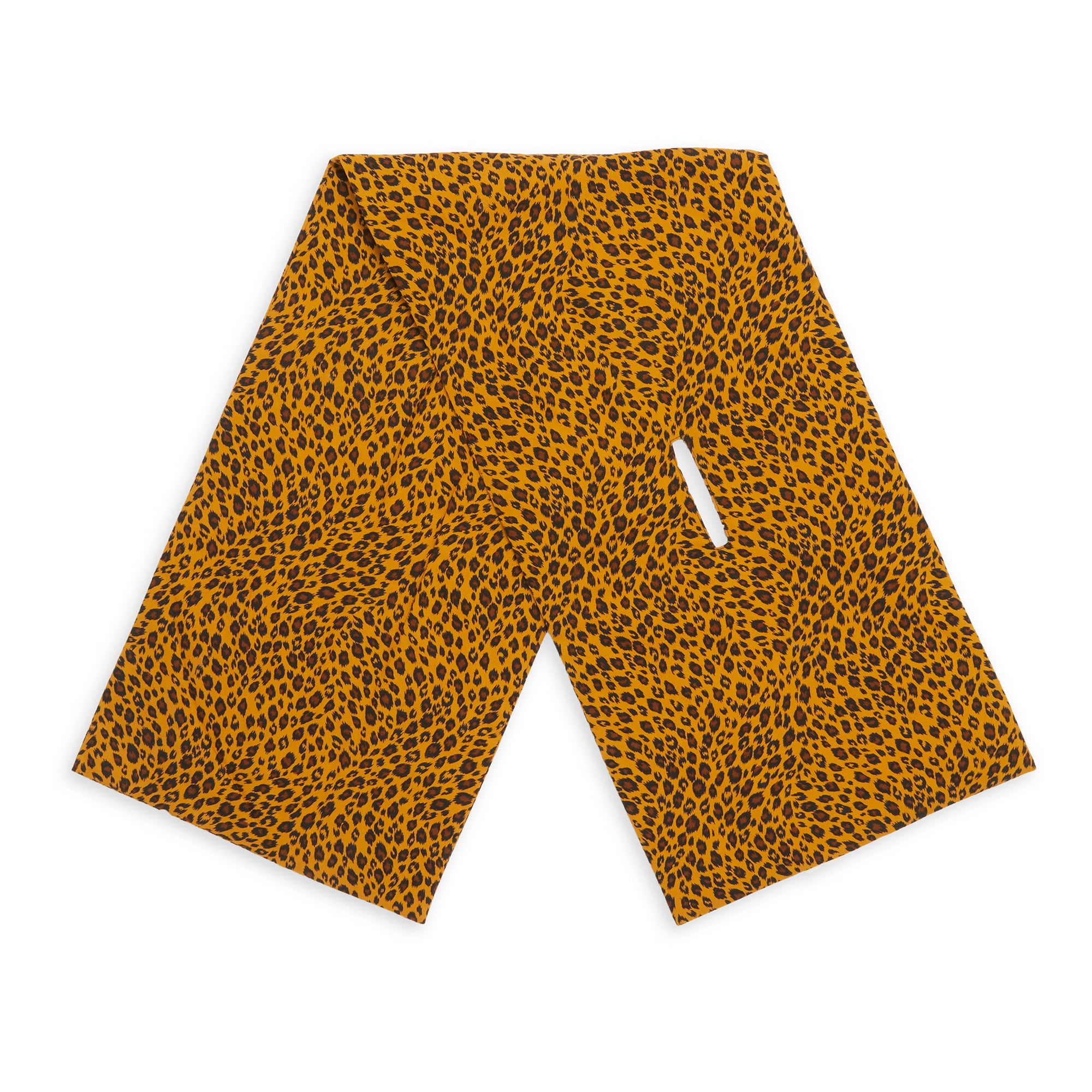 Insulated Scarf – Leopard Print Cotton – s.k. manor hill