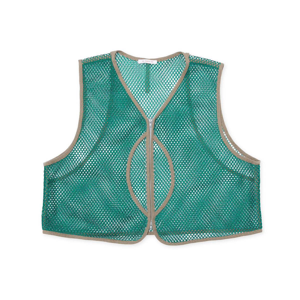 Trapper Vest - Green Mesh