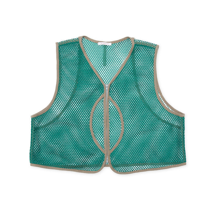 Trapper Vest - Green Mesh