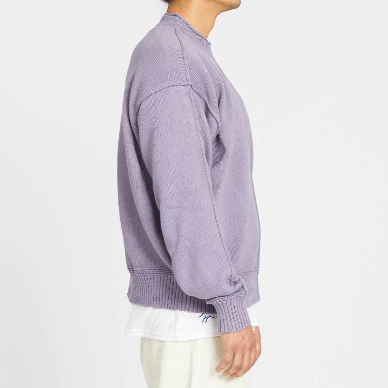 Wharf Sweater - Lavender Cotton