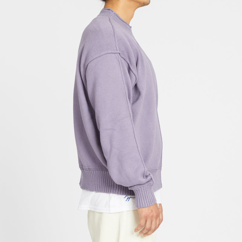 Wharf Sweater - Lavender Cotton