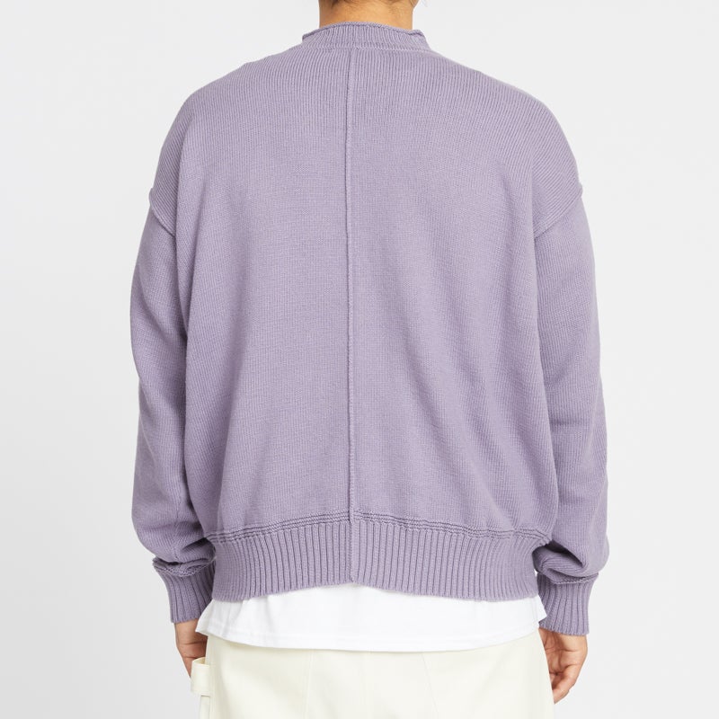 Wharf Sweater - Lavender Cotton