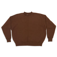 Wharf Sweater - Brown Cotton