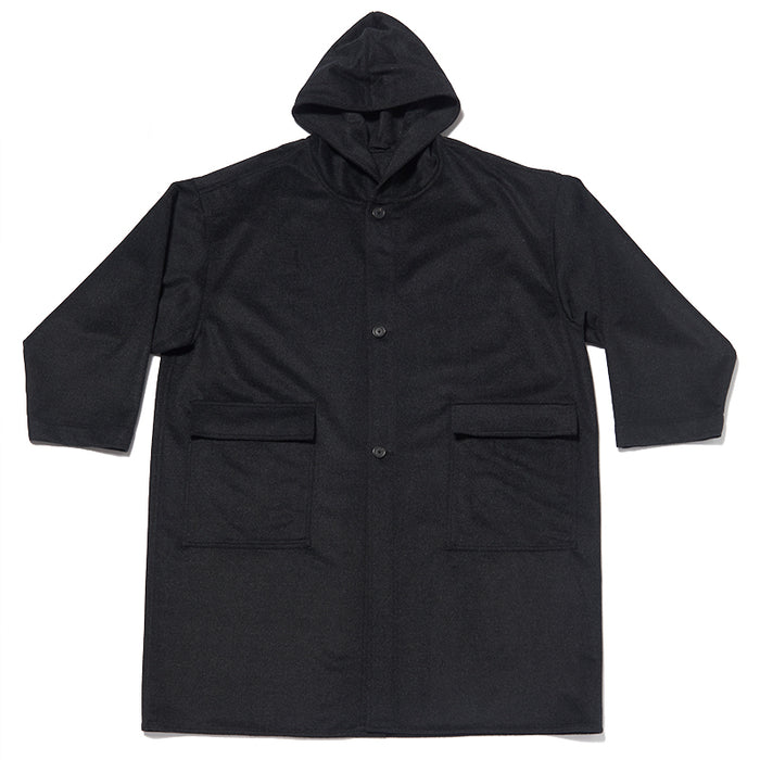 Canopy Coat - Charcoal Gray Wool/Cashmere