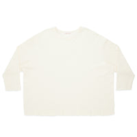 Waffle Thermal Long Sleeve T-Shirt - Cream