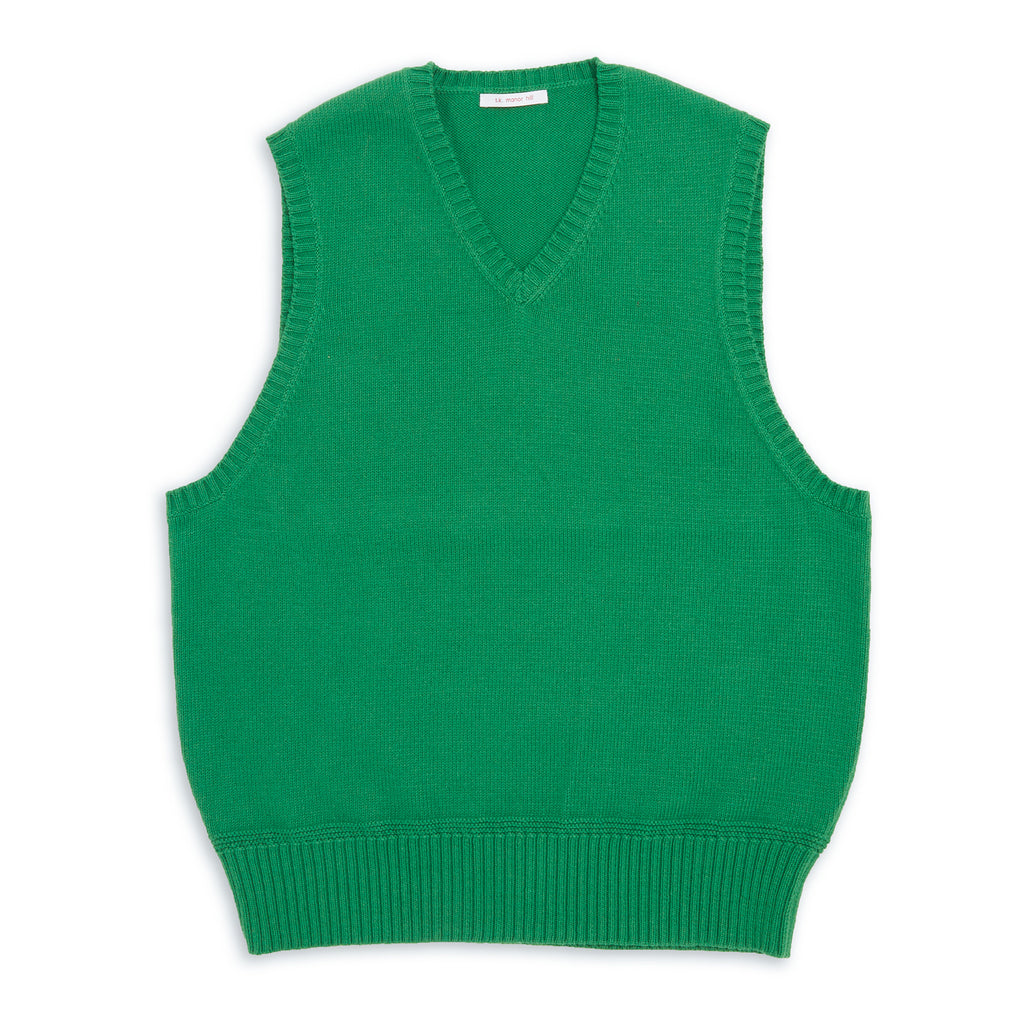 tttmsw 23aw knit vest green-